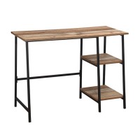 Metal Leg Office Student Wood Desk Organizer