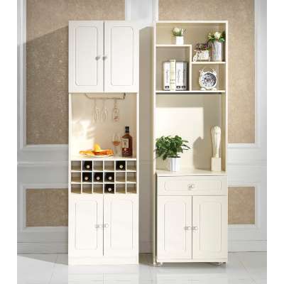 Wall cabinet Functional furniture folding desk with cabinet