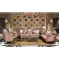 Saudi Arabia sofa sets Mid-east design sofa Luxury fabric sofa